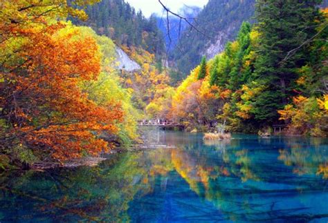 Jiuzhai Valley National Park The Most Beautiful Natural Scenery In