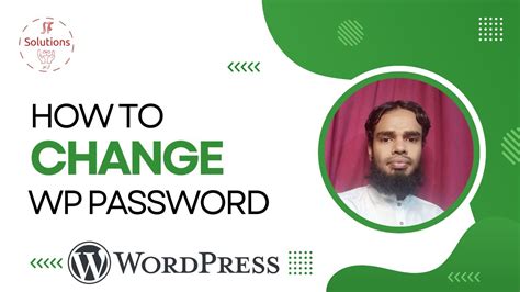 How To Change Your Wordpress Password From Wp Dashboard In 2 Minutes