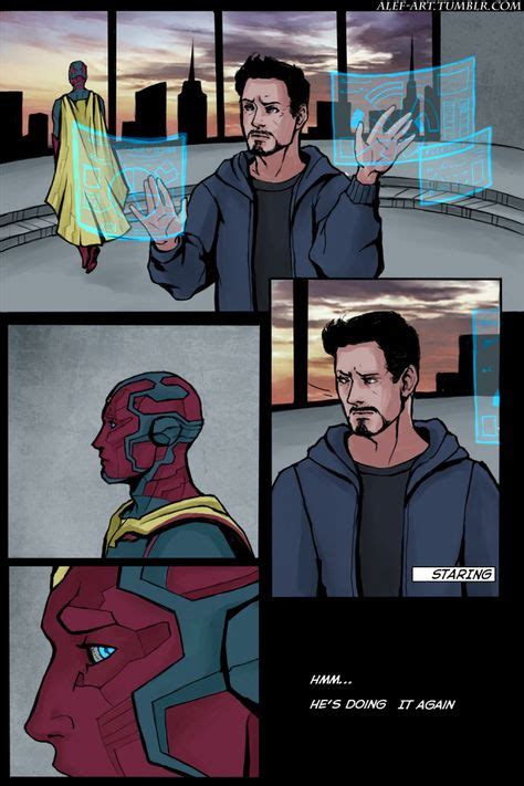Vision Image By M Iron Man Comic Marvel Cinematic Jarvis Vision