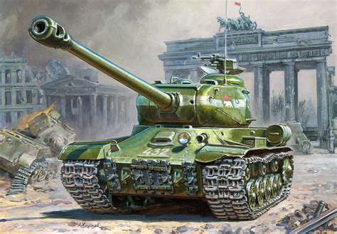 Snap Kit Tank 5011 Is 2 Stalin 172 Car Model
