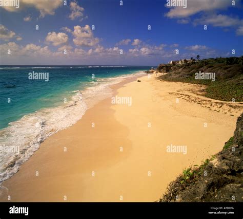 Crane Beach Barbados Stock Photo Alamy