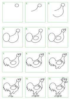 Een dinosaurus tekenen is niet zo moeilijk als je denkt. Afbeeldingsresultaat voor dieren tekenen in stappen ...
