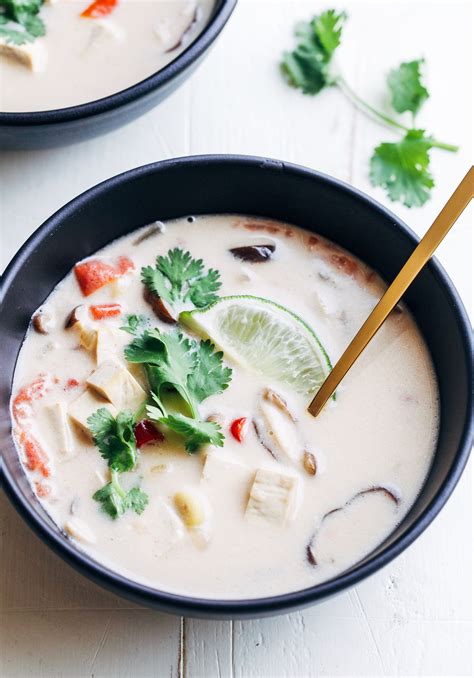 Vegan Tom Kaa Gai Coconut Milk Soup Making Thyme For Health