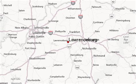 Lawrenceburg Kentucky Location Guide