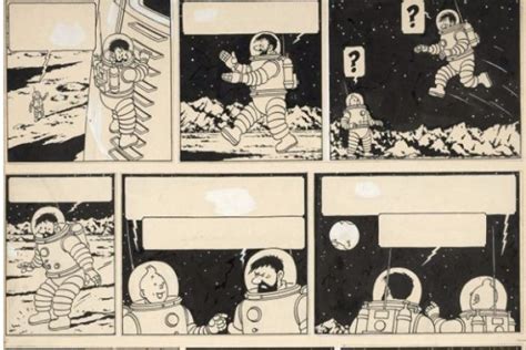 Rare Tintin Drawing Sold For Record 155 Million Euros In Paris Auction