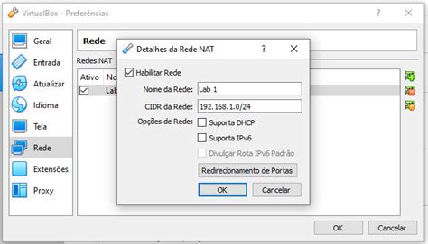 X Configurar Rede Nat Virtualbox Limon Tec
