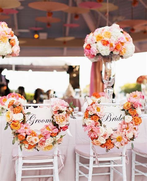 40 Elegant Ways To Decorate Your Wedding With Floral Garlands Tulle