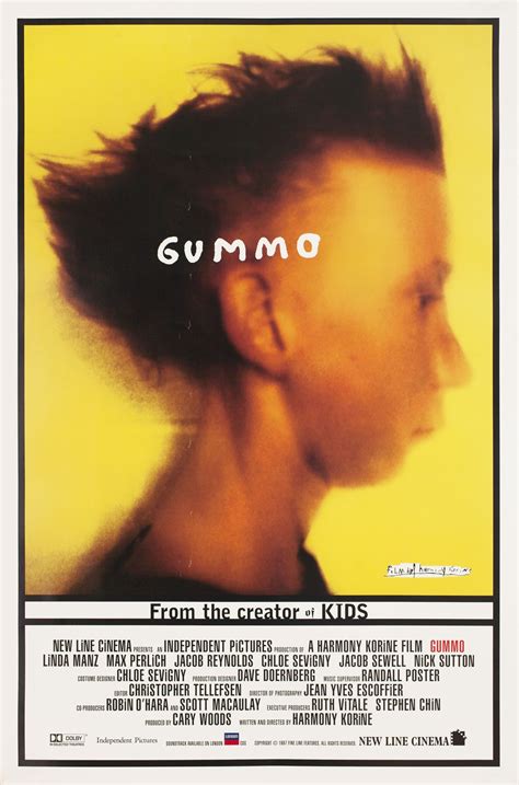 Gummo Original U S One Sheet Movie Poster Posteritati Movie