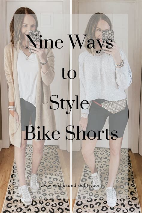 nine ways to style bike shorts for women wishes and reality