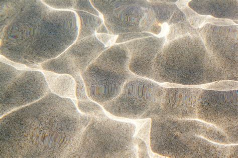 Beach Sand Bottom Ripple Of Water Waves Stock Image Image Of Ibiza