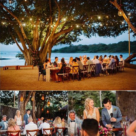 Intimate Costa Rican Beach Wedding In Tamarindo Mil Besos Beach