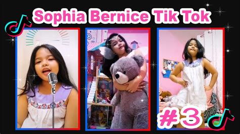 pretty cute sophia bernice tiktok compilation 3 youtube