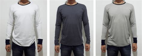 Check spelling or type a new query. KAOS POLOS LENGAN PANJANG MODEL RINGER ~ Kaos Murah Bandung