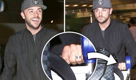 Ant Mcpartlin Quashes Shock Marriage Claims As He Emerges In La Alone