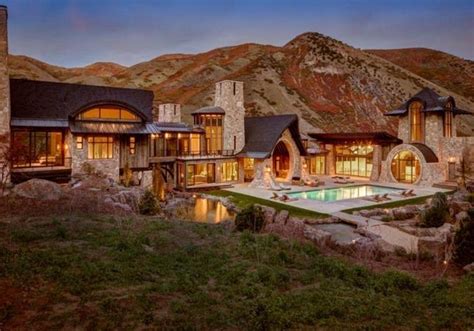 22500 Square Foot Newly Built Mountaintop Stone Mansion In Provo Ut