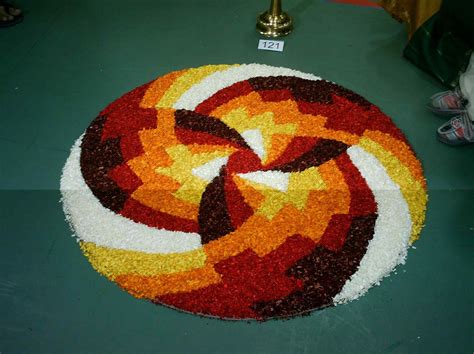 Making of the pookalam designing begins on atham and thus, by the final day, the pookalam is massive for the main special occasion. Latest Kerala News & Informations: Onam Pookalam Design