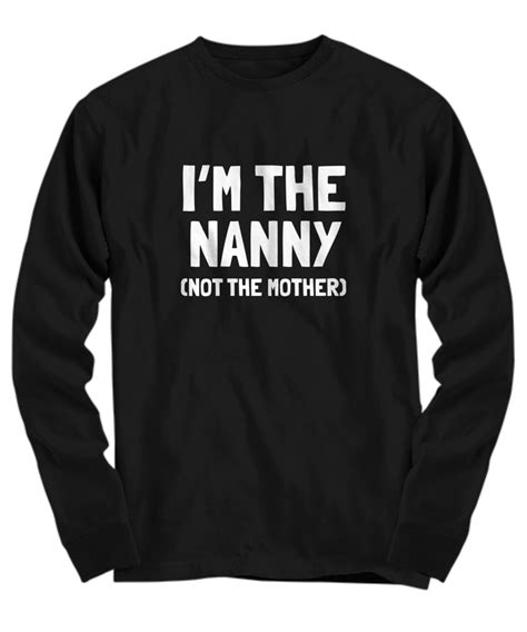 Funny Nanny T Nanny T Shirt T For Nannies Nanny Etsy