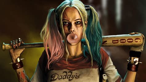 1366x768 Harley Quinn Artwork New Laptop Hd Hd 4k Wallpapersimagesbackgroundsphotos And Pictures