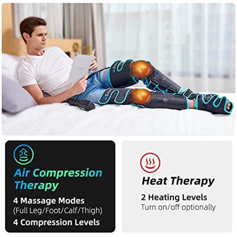 Sotion Leg Massager With Heat Air Compression Leg Massager For