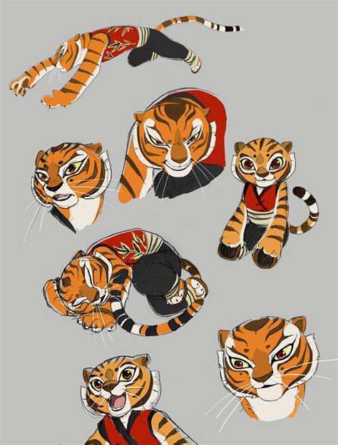 Tigress2 Panda Art Tiger Illustration Tigress Kung Fu Panda