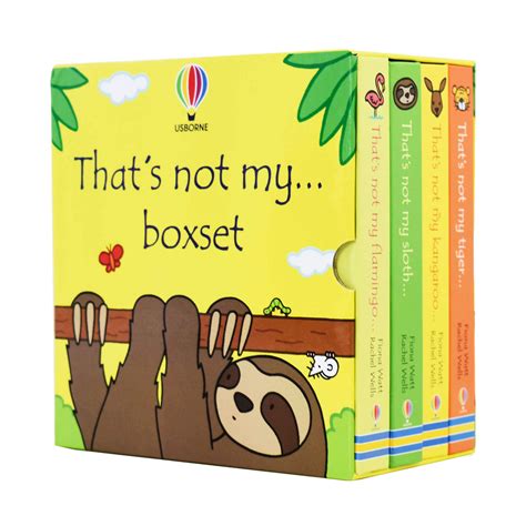 Thats Not My Boxset 4 Books Collection Set By Fiona Watt Ages 0 5