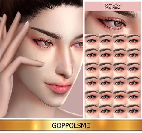 Goppols Me Gpme Gold Soft Wink Eyeshadow Download At Sims 4