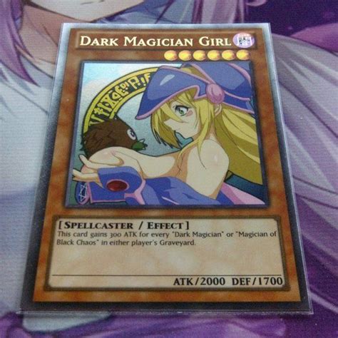 Sexy Dark Magician Girl Ultra Rare Orica Proxy Fanmade Yugioh