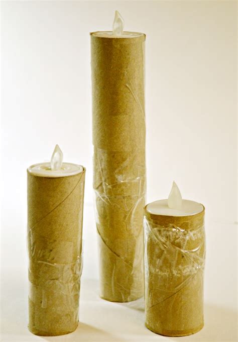 Halloween Toilet Paper Roll Candles Guest Post By Little