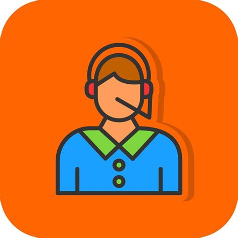 Call Center Agent Vector Icon Design 21286207 Vector Art At Vecteezy