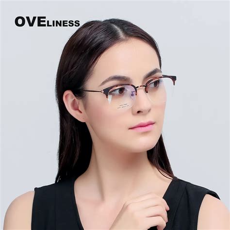 Look Brillen Eye Wish Ccspace Ladies Round Glasses Frames For Women Gorgeous Celebrity Brand