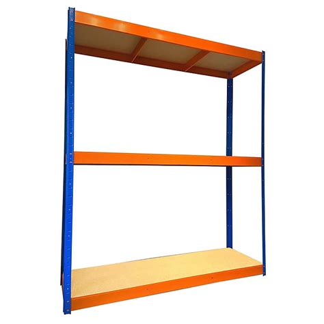 4 Tier Galvanised Garage Shelving 1800h X 1200w X 400d Mm 175kg Diy