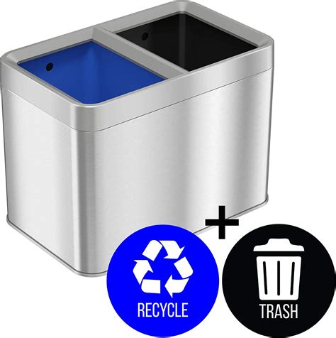 Top 9 Dual Trash And Recycle Can Office Home Previews