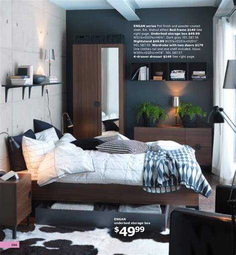 You can select a complete set for your guest room, that will allow visitors to store items from their overnight bag, and check their outfit in the morning. IKEA 2011 Catalog Full