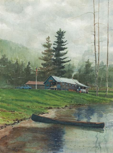 Original Adirondack Paintings Michaelringercom