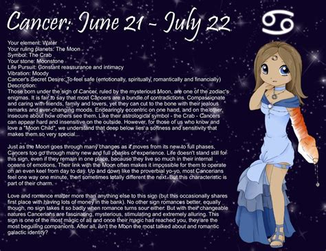 The cancer leo cusp, which is also known by another name the cusp of oscillation . Chibi Astrology - Cancer by *AodsAlice on deviantART | BoS ...