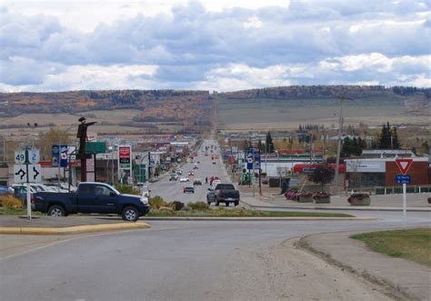 Dawson Creek British Columbia Marks Mile 0 Of The Alaskan Highway