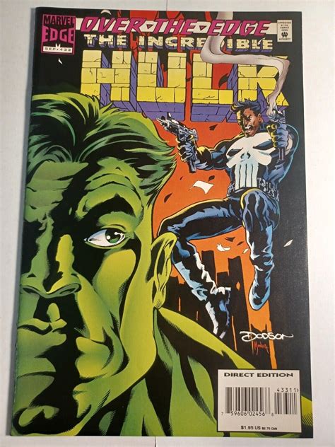Incredible Hulk 433 Punisher Marvel Comics C221 Comic Books Modern