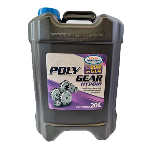 Poly Gear Hypoid — Sae 80w — Gl 4 Soares