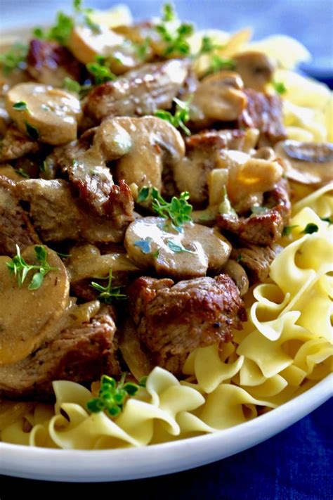 I've cooked round steak before and sirloin roast too, but it seems most cuts of beef either need slow cooking for a long time, or being marinated to become. The BEST Beef Stroganoff recipe made with tri-tip steak (instead of ground beef) and mushrooms ...