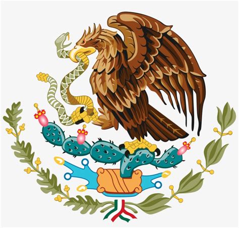 Printable Mexican Flag Eagle