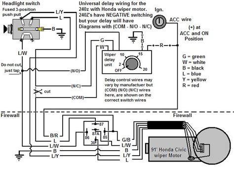 Wiring up a Honda wiper motor - with a twist - Ignition ...
