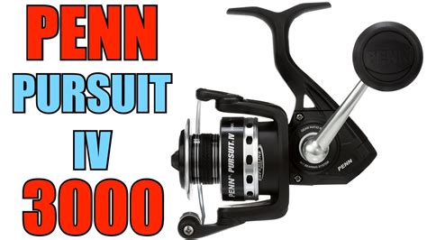 Penn PURIV3000 Pursuit IV Spinning Reel Review J H Tackle YouTube