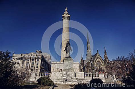 Mt Vernon Baltimore Maryland Editorial Stock Photo Image Of