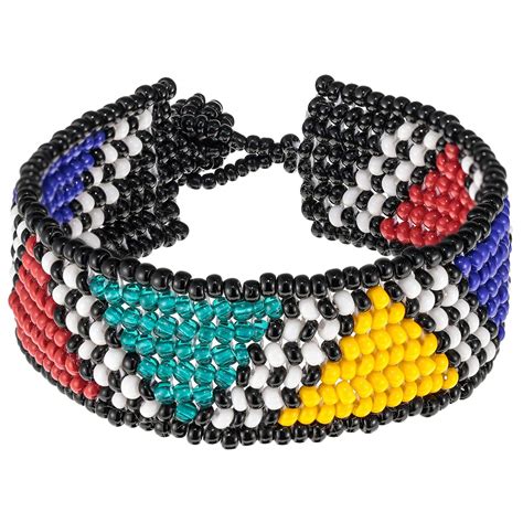 African Beads Wrist Bracelet Multi Colour Handmade African Bracelet Price In Uae Amazonae Uae