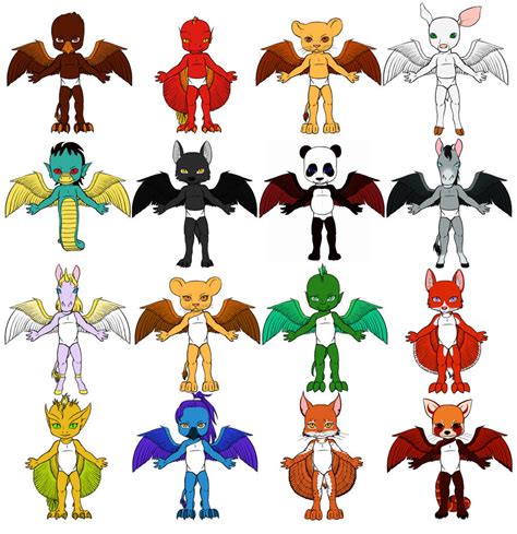 Chibi Gargoyles 37 52 By Dragonslover1 On Deviantart