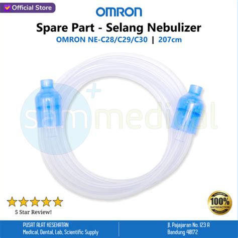 Jual Omron Spare Part Selang Nebulizer Air Tube Nebulizer Ne C28c29