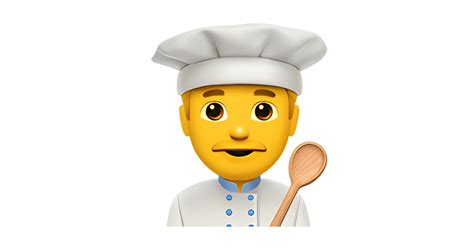 👨‍🍳 Man Cook Emoji — Meanings Usage And Copy