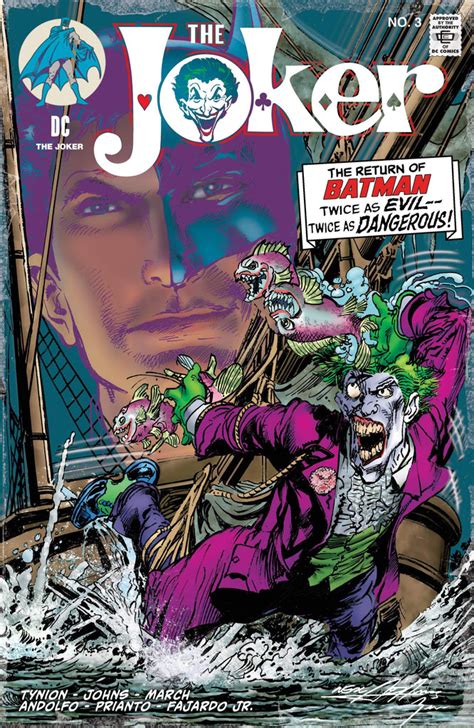 Joker 3 Exclusive Variant Batman 234 Homage Neal Adams Comic