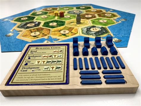 Settlers Of Catan Table Top Game Piece Tray 8 Steps With Pictures
