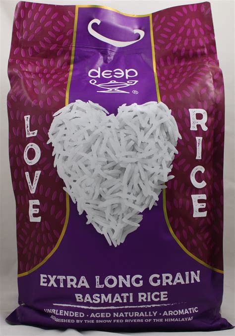 Extra Long Grain Basmati Rice 20 Lb Shop Deep Foods